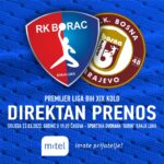 RK Borac vs ORK Bosna Premijer liga BiH 19.kolo sezona 2021/22
