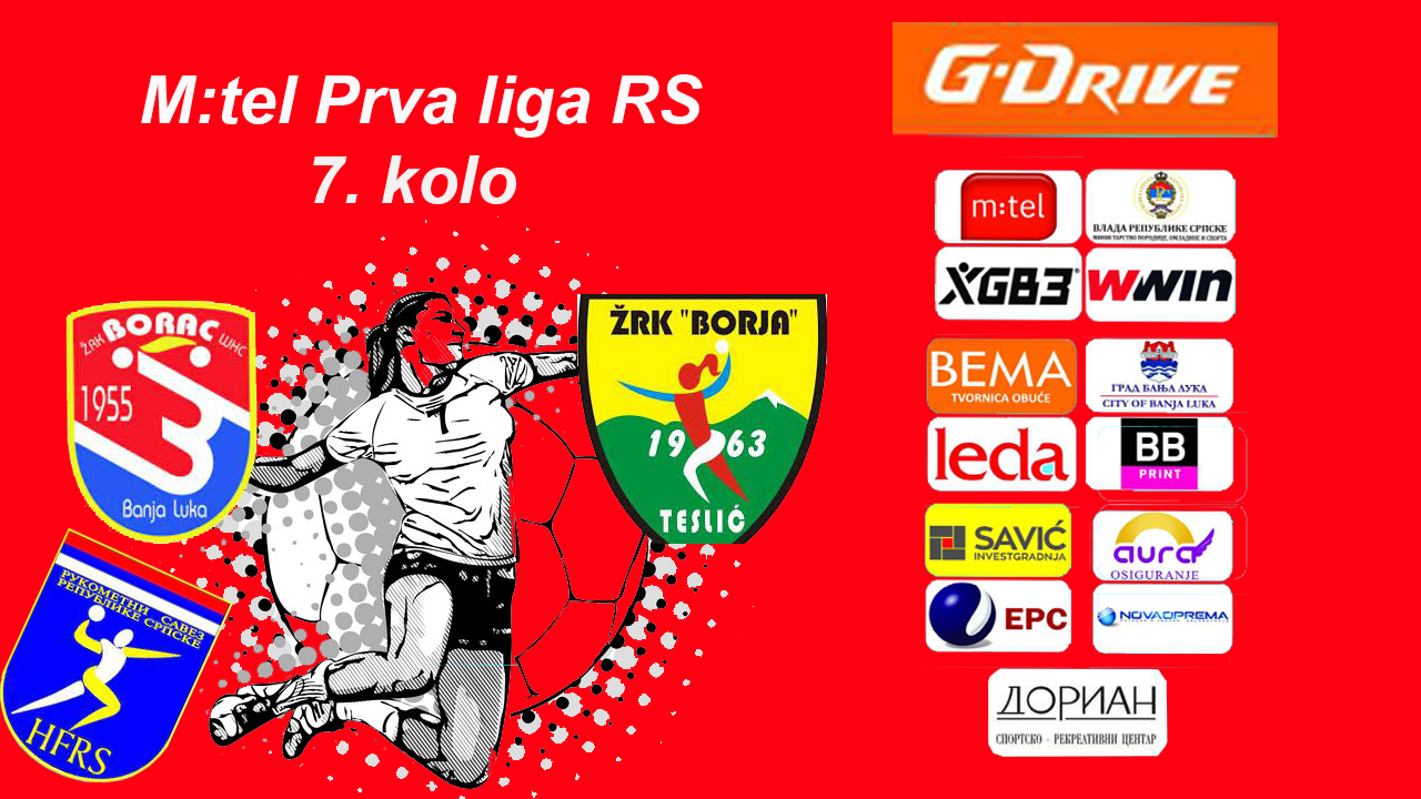 ŽRK Borac 2 vs ŽRK Borja M:tel prva liga RS 7.kolo sezona 2022/23