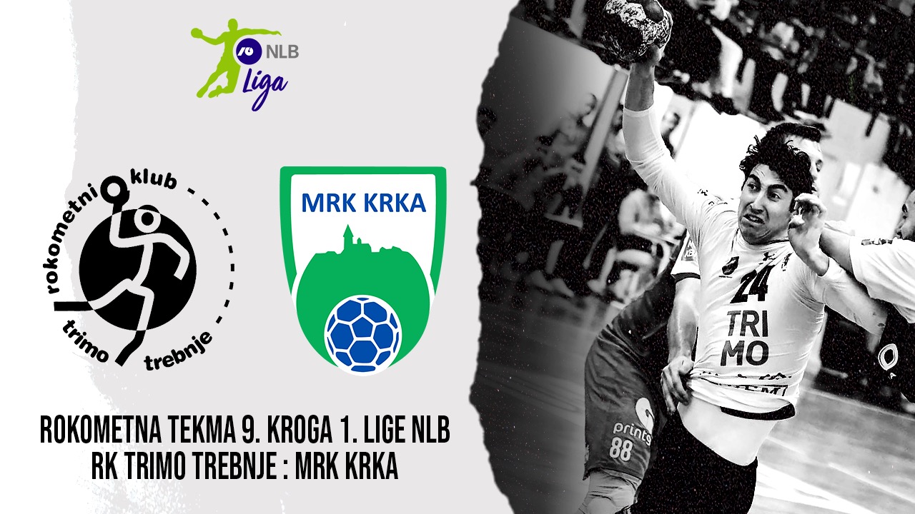 RK Trimo Trebnje vs MRK Krka NLB liga 9.kolo sezona 2022/23