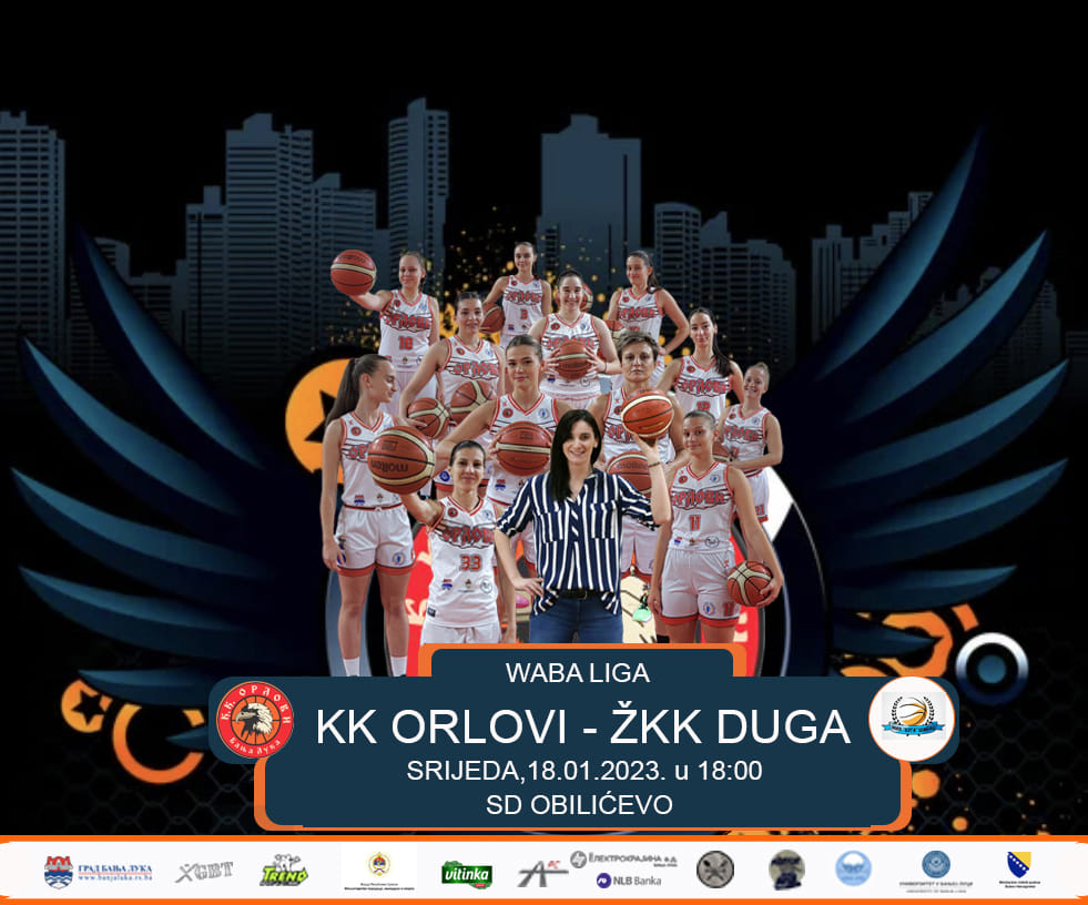 KK Orlovi-KK Duga 2022-23 WABA SuperLeague R2
