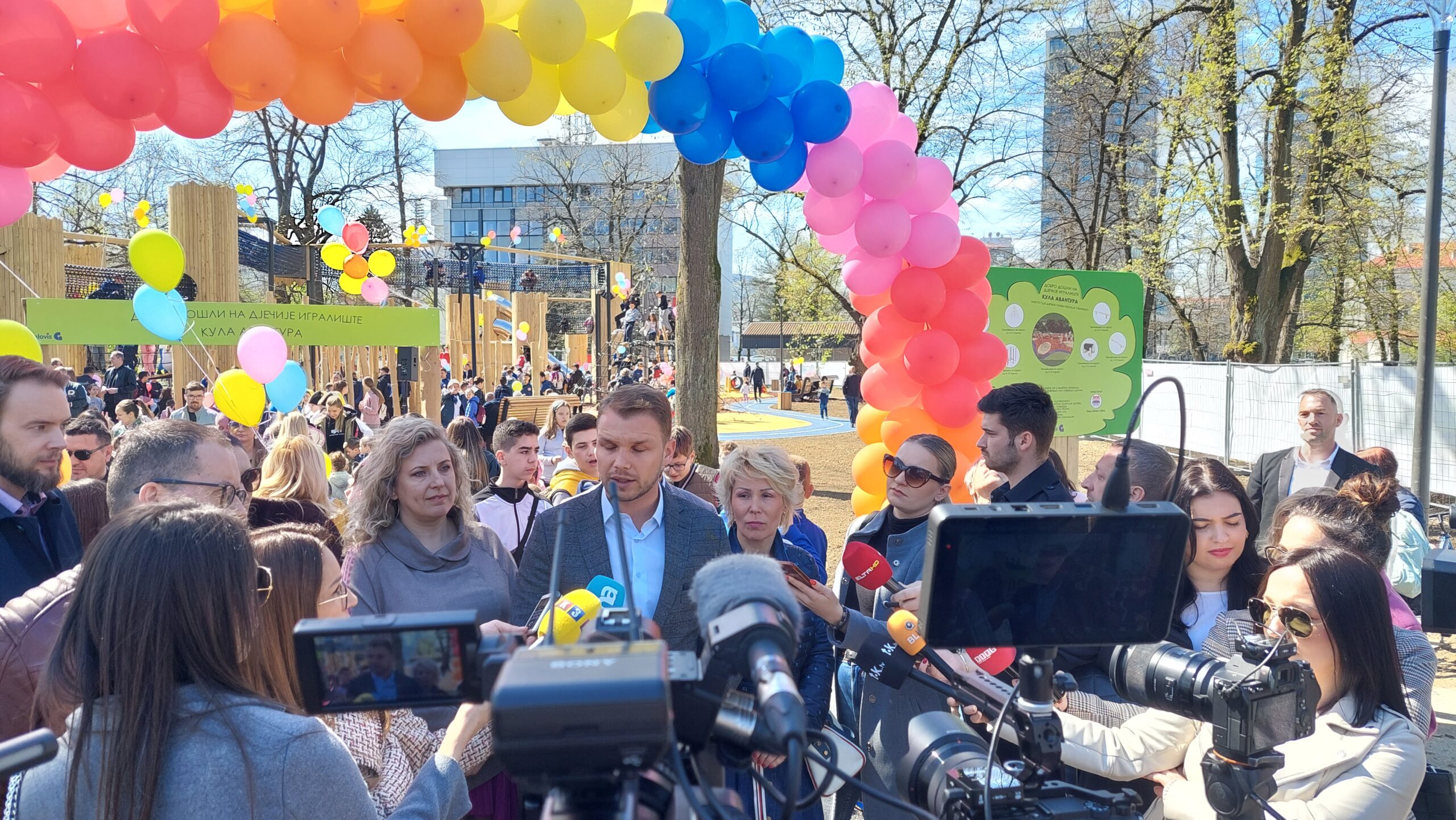 Draško Stanivuković izjava otvaranje dječijeg igrališta u parku